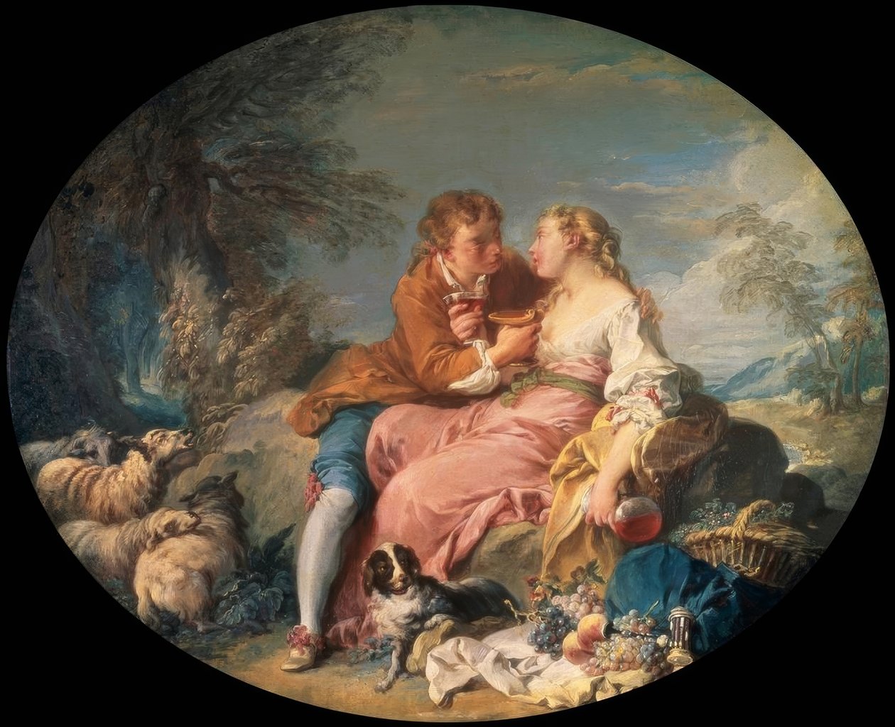 Pastorale door François Boucher