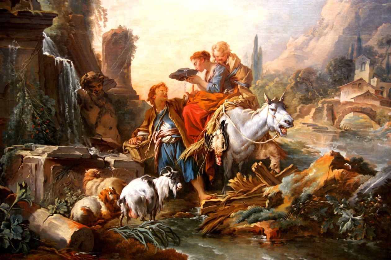 Rust bij de bron in Alte Pinakothek door François Boucher