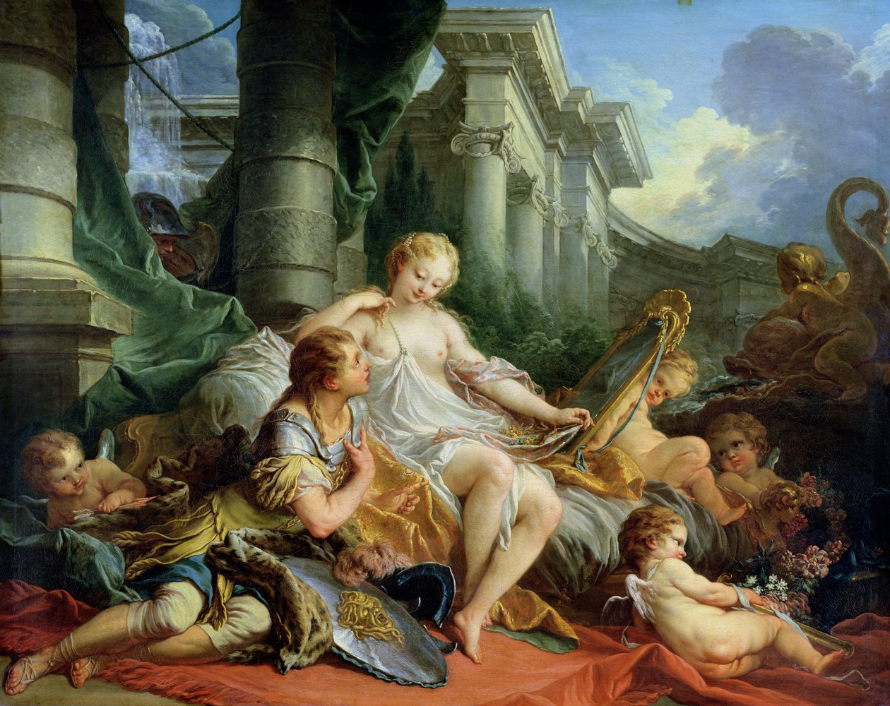 Rinaldo en Armida, 1733 door François Boucher
