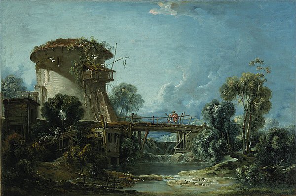 De Duiventil door François Boucher