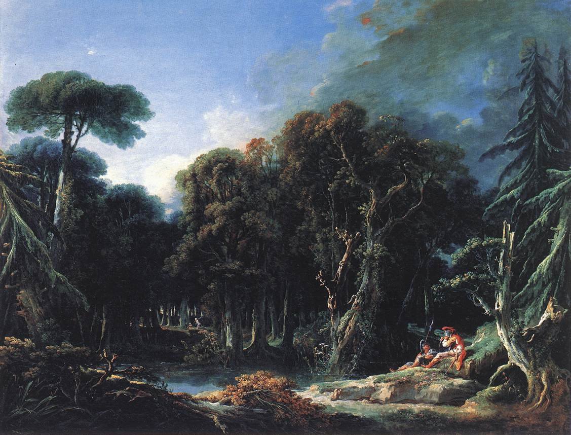Het bos door François Boucher