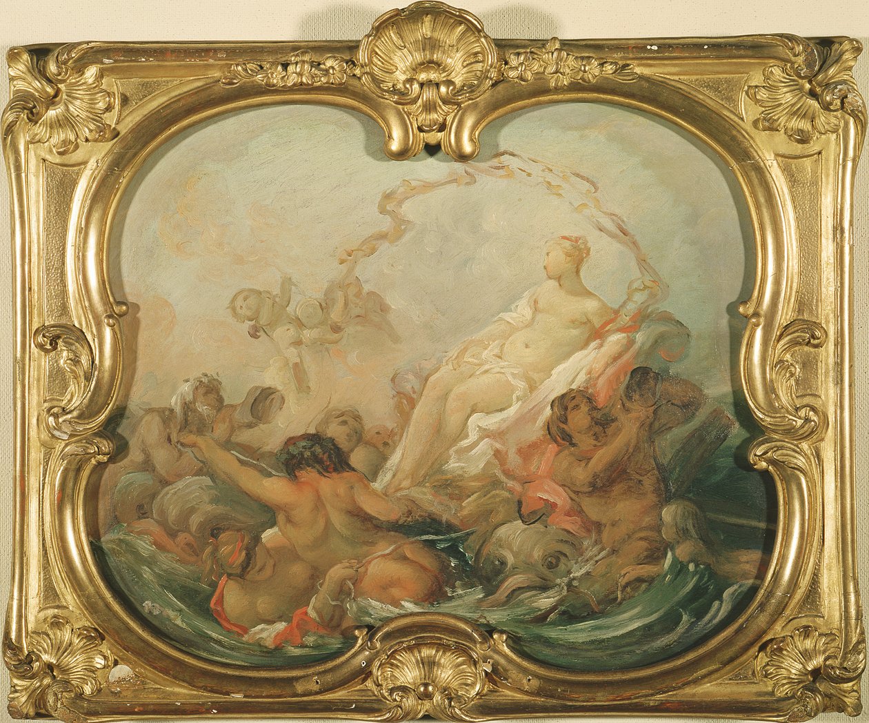 De triomf van Venus, voor 1758 door François Boucher