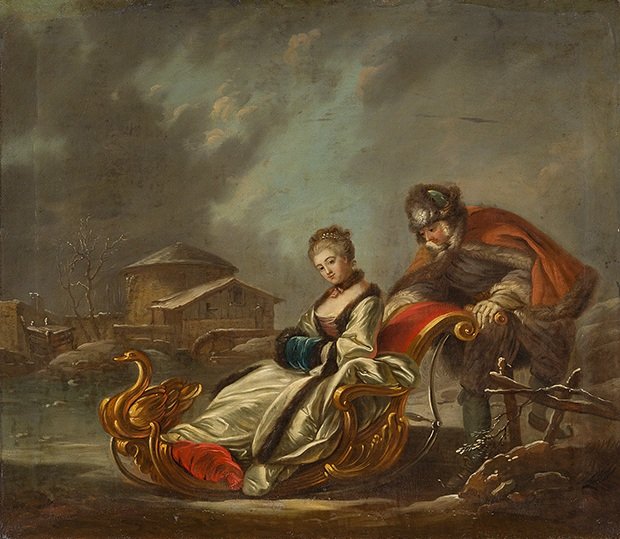 Vier Seizoenen, Winter door François Boucher