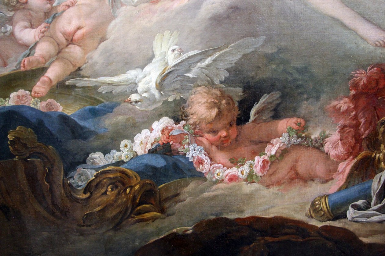 de smidse van vulcanus door François Boucher