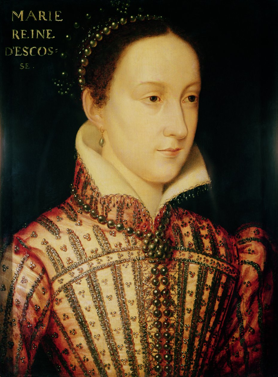 Miniatuur van Mary Queen of Scots, ca. 1560 door François Clouet