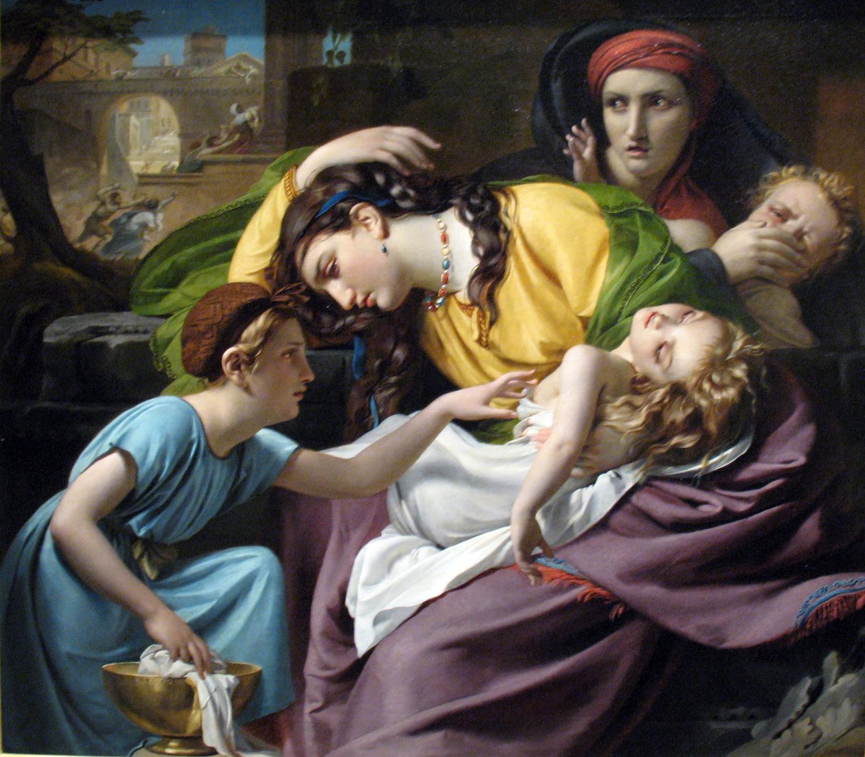 De kindermoord in Bethlehem door François Joseph Navez