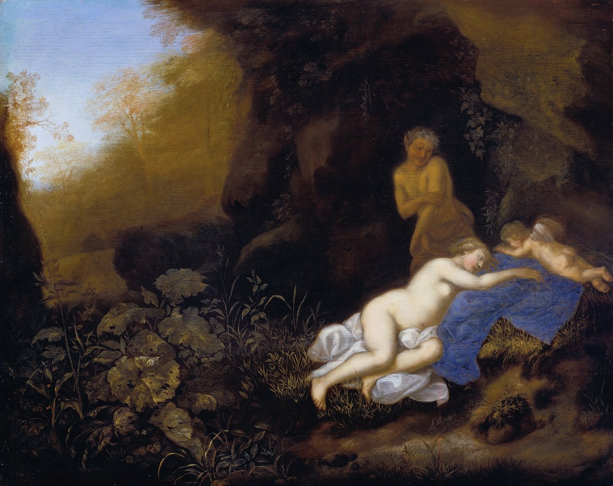 Jupiter en Antiope door François Verwilt