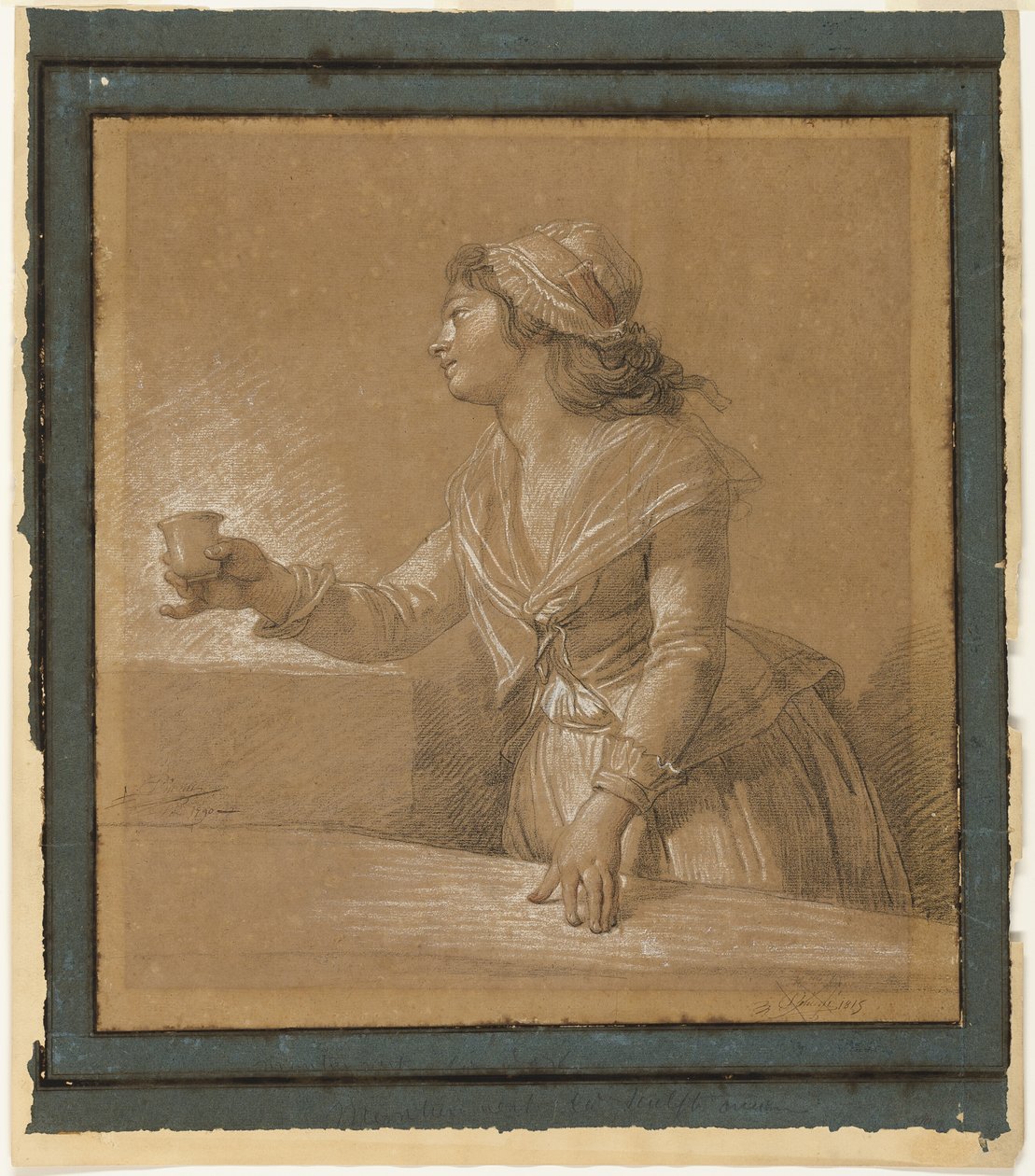 Portret van Marie-Gabrielle Capet door François André Vincent