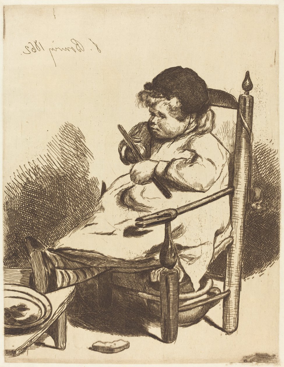 Het dessert door François Bonvin