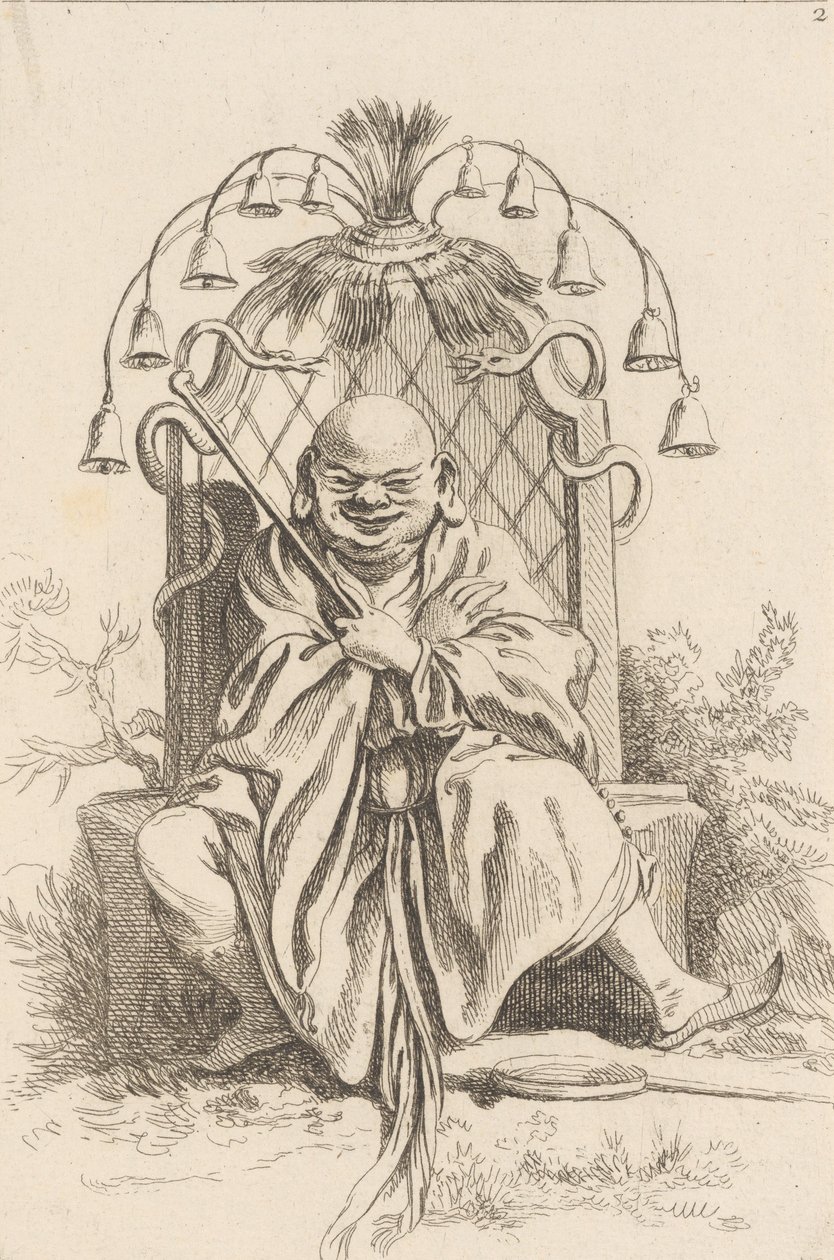 Chinese dokter, 1738-45 door François Boucher