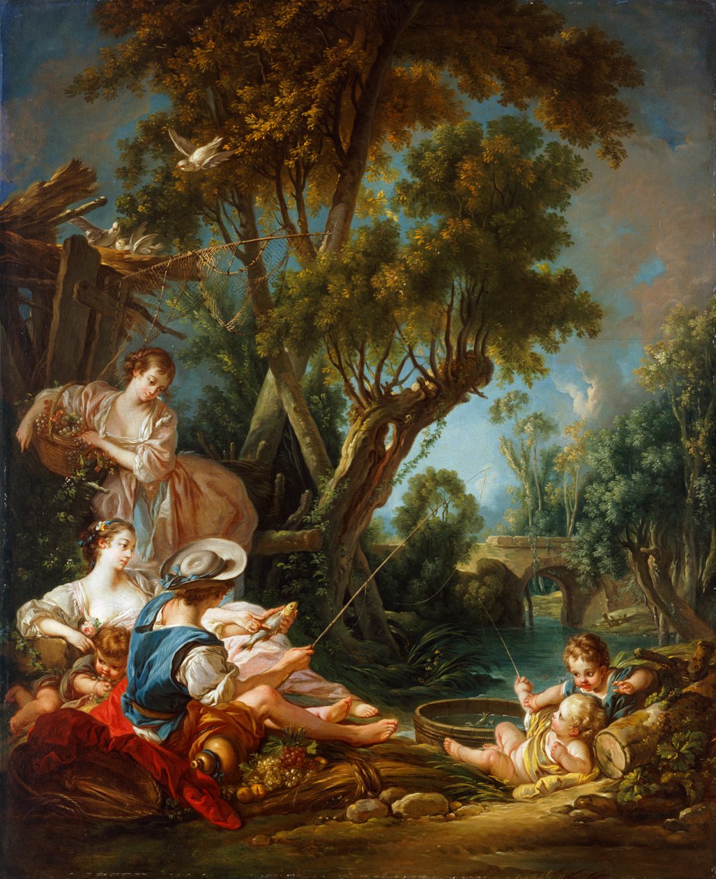 De Visser door François Boucher