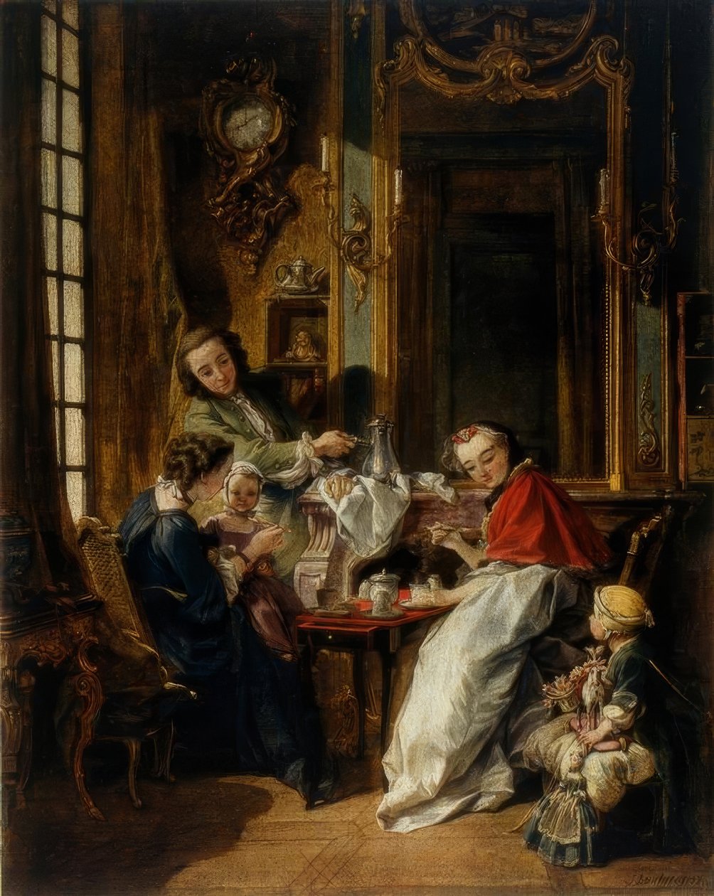 Het ontbijt door François Boucher