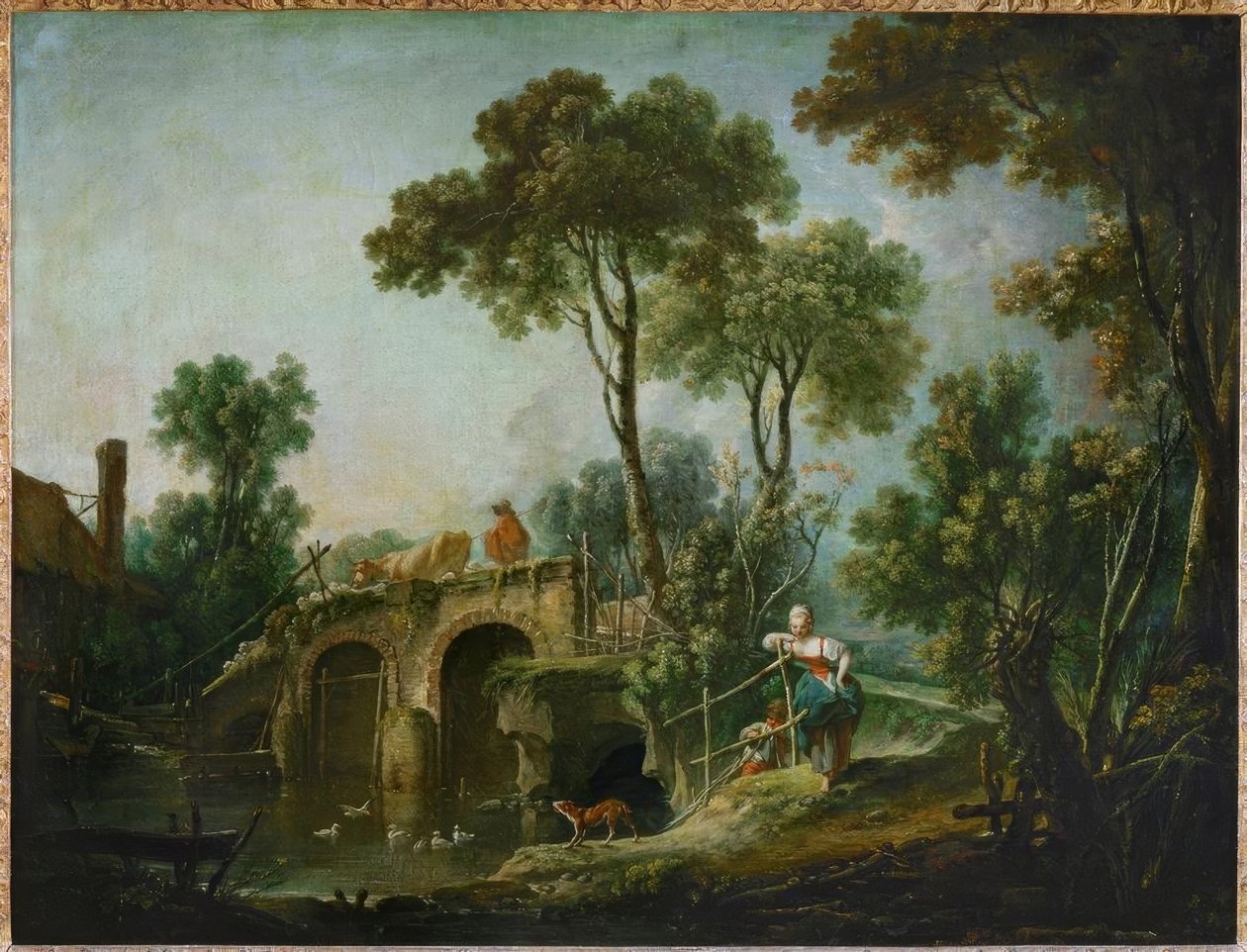 De brug door François Boucher