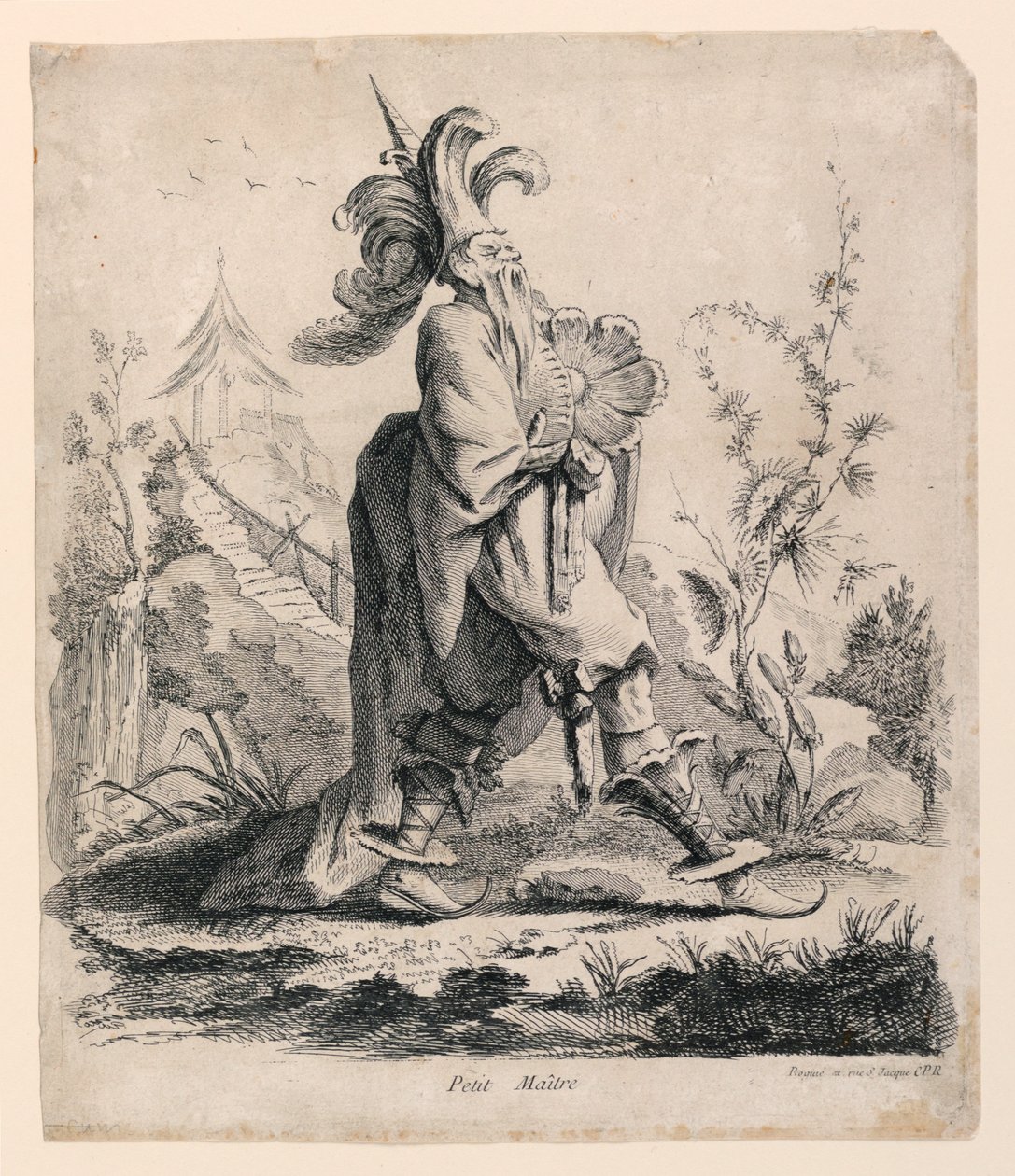 Petit Maître (Dandy) door François Boucher