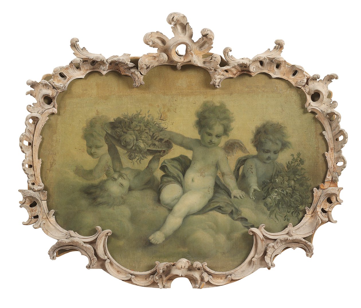 Putti die zich vermaken door François Boucher