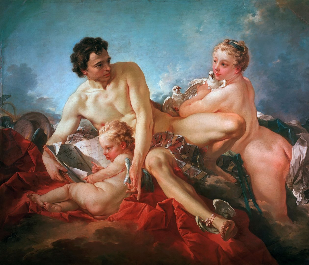 De opvoeding van Cupido door François Boucher