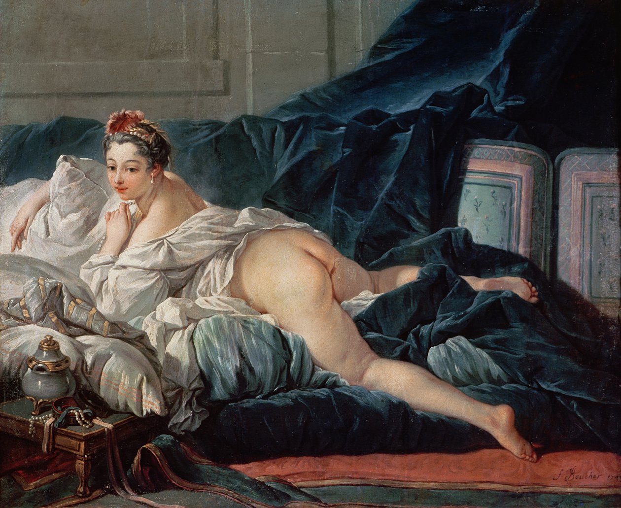 De Odalisk door François Boucher