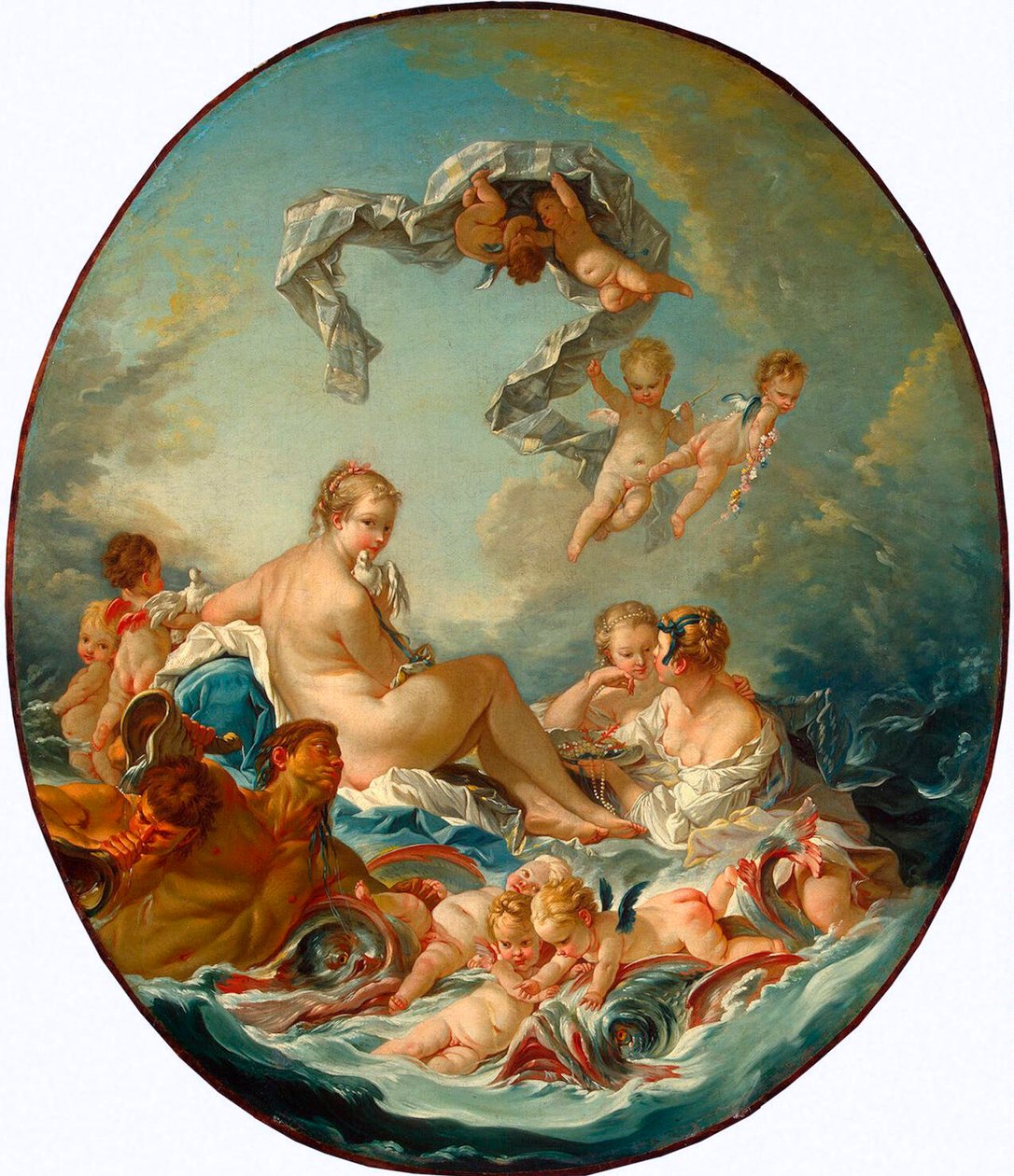 Triomf van Venus door François Boucher