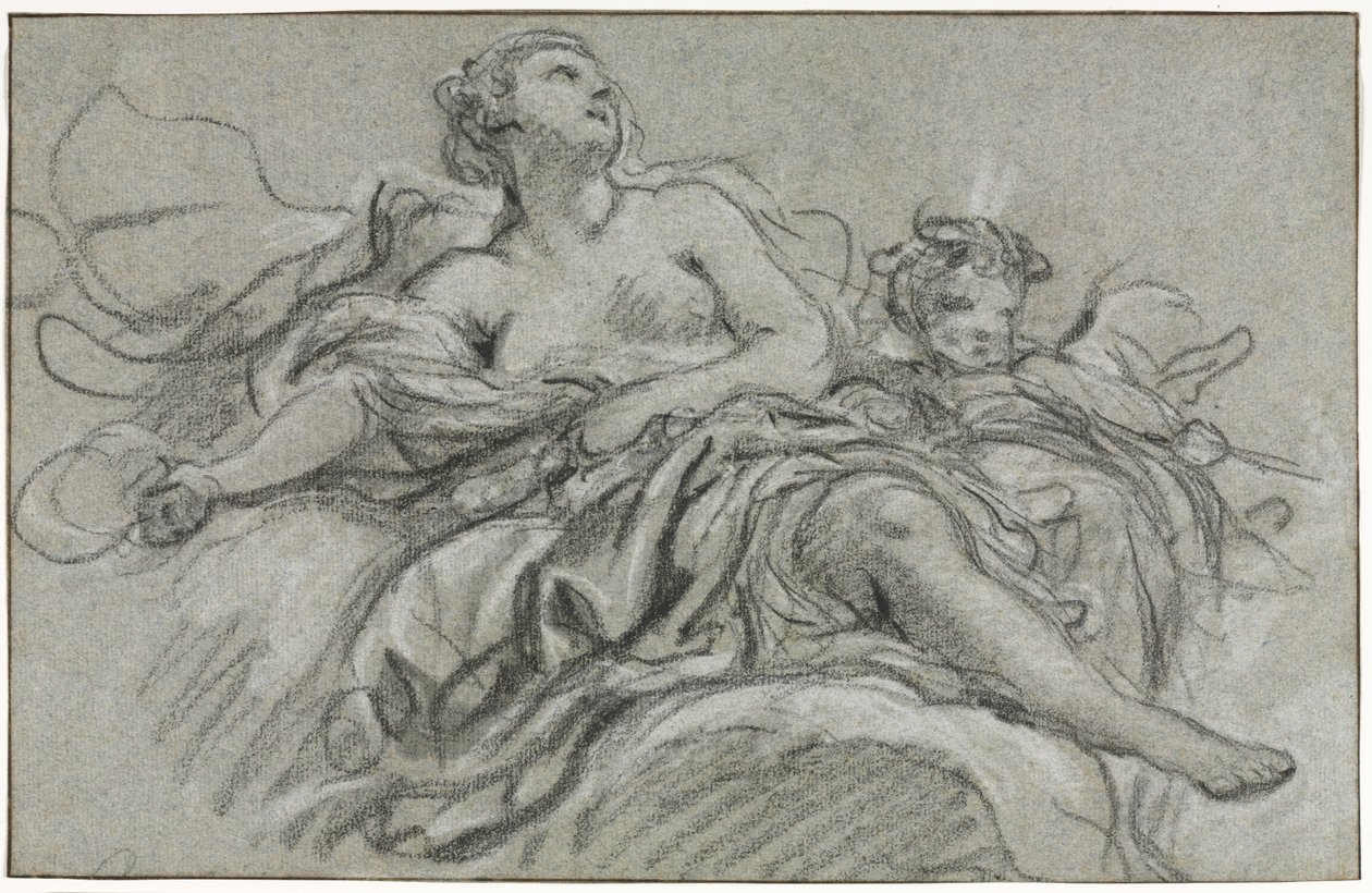 Venus en Cupido door François Boucher