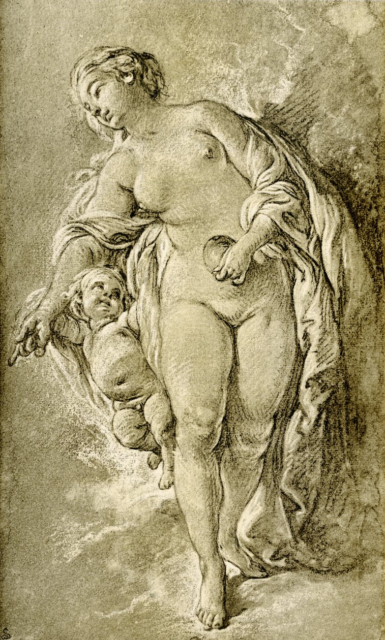 Venus met de appel door François Boucher