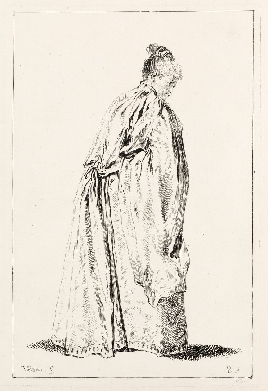 Staande Vrouw door François Boucher