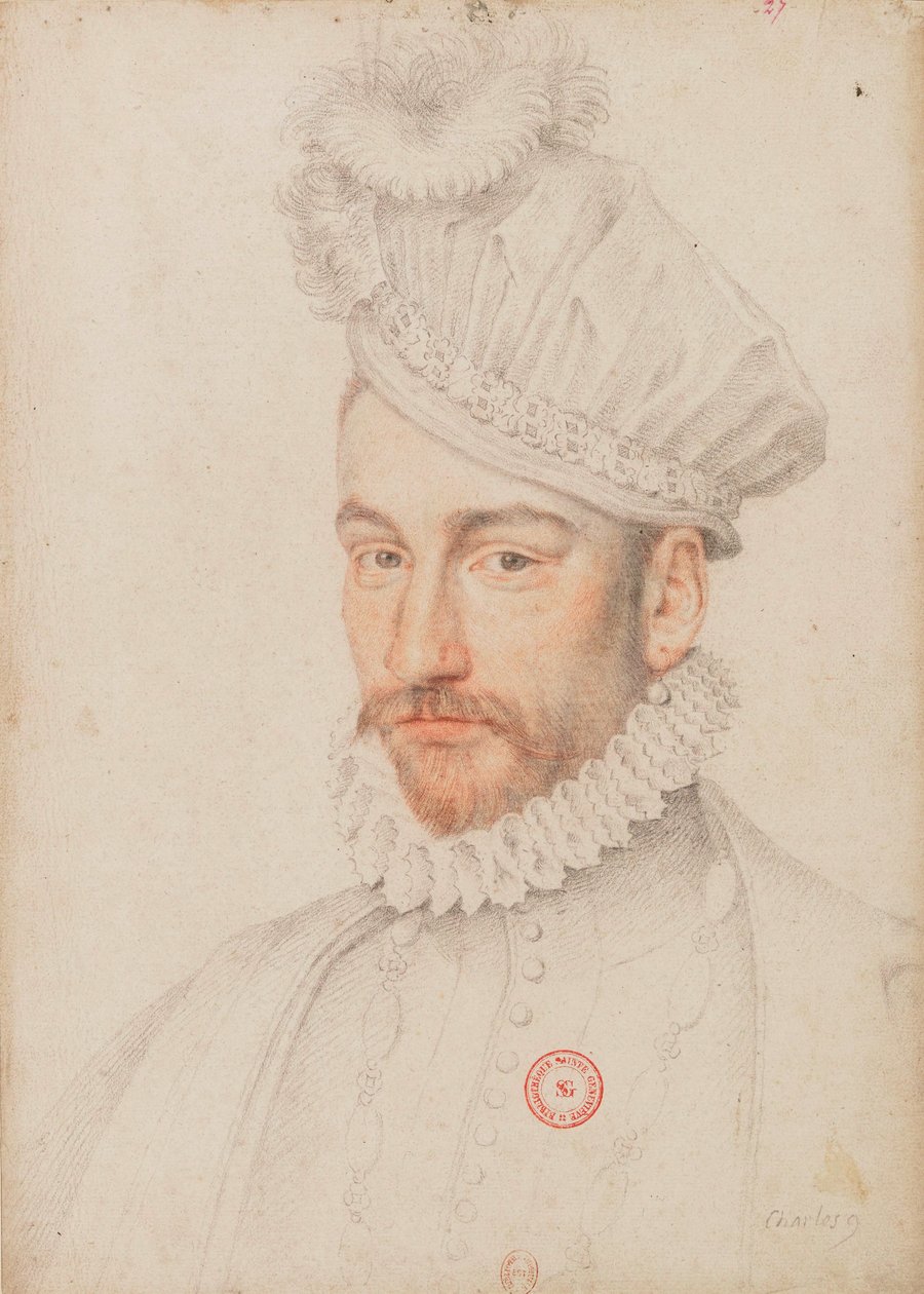Karel IX van Frankrijk3 door François Clouet