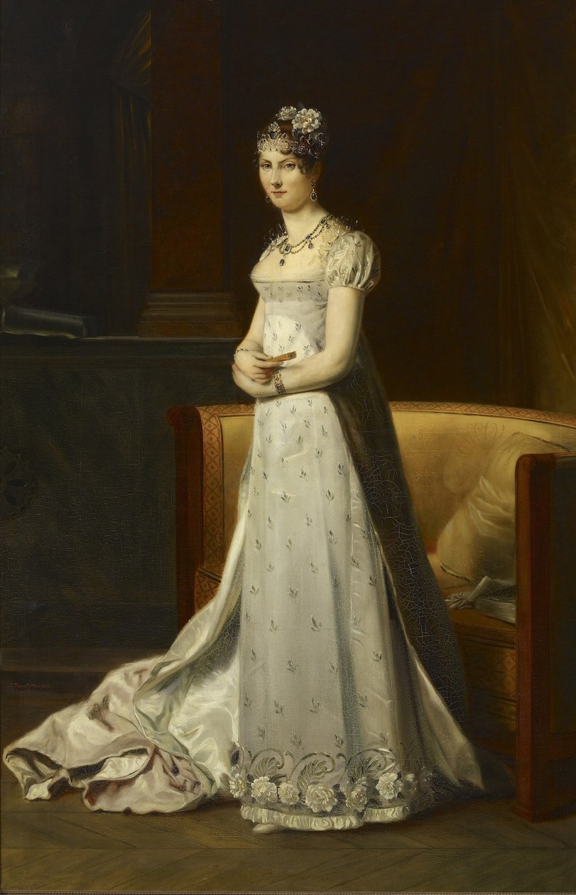 Portret van Stéphanie de Beauharnais (1789-1860) door François Gérard