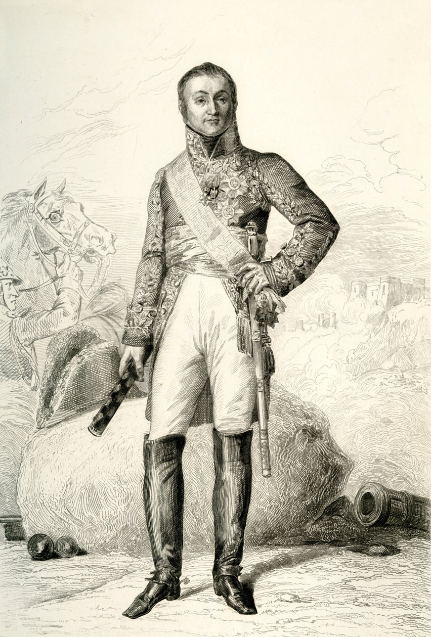 Nicolas Charles Oudinot, 1804, 1839 door François Pigeot