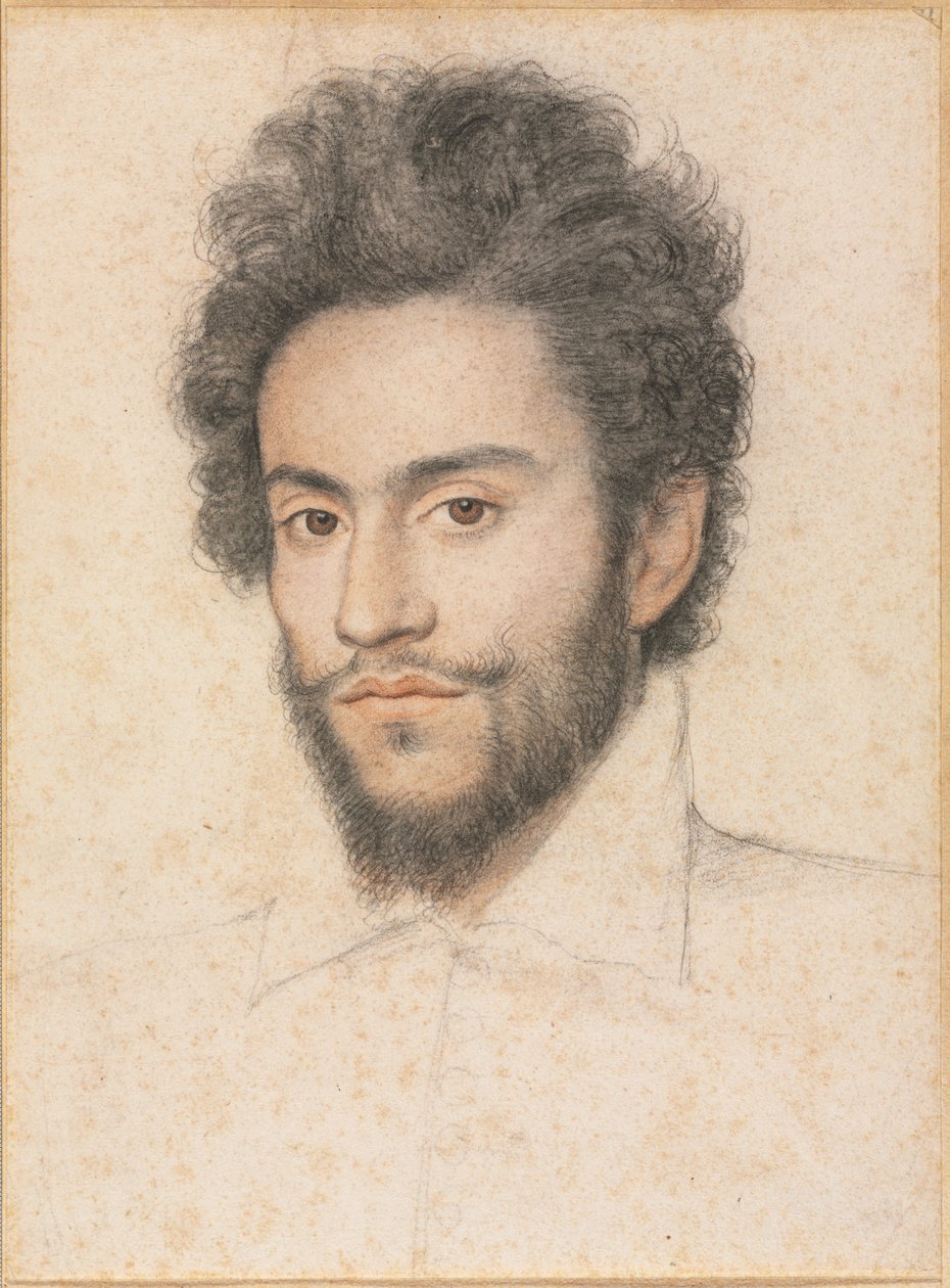 Jonge Man met een Baard door François Quesnel