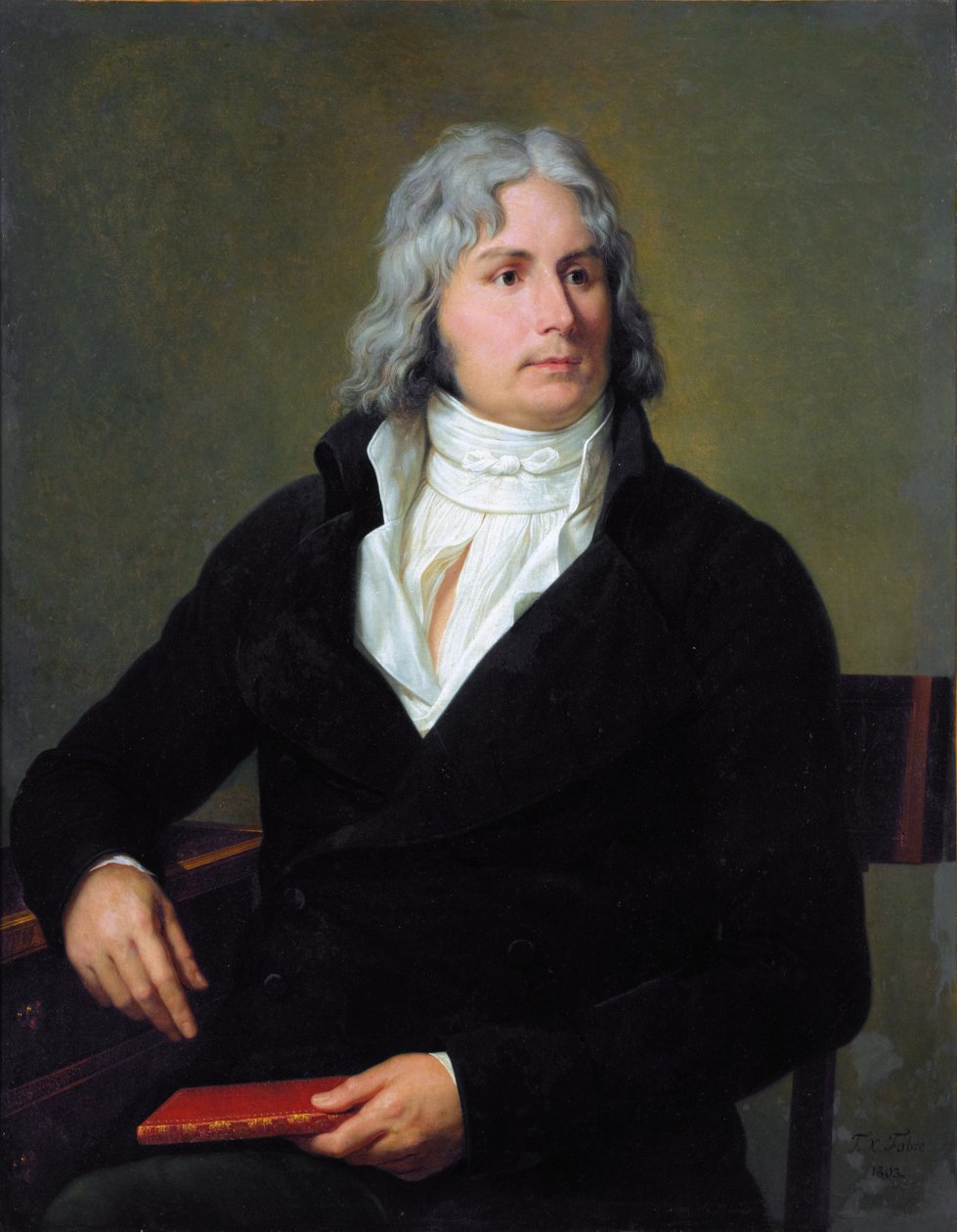 Portret van Louis-François Bertin door Francois Xavier Fabre
