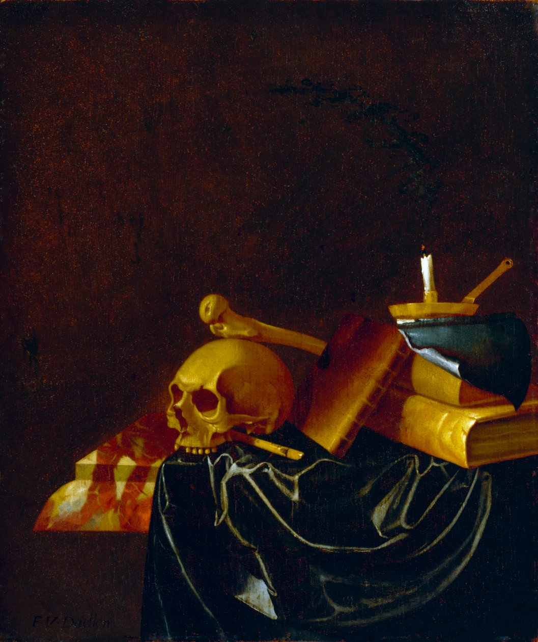Vanitas Stilleven door Francois van Daellen