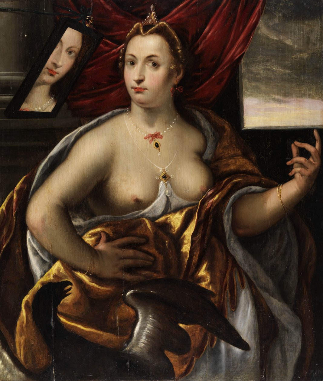 Allegorie van het gezicht door Frans Floris I