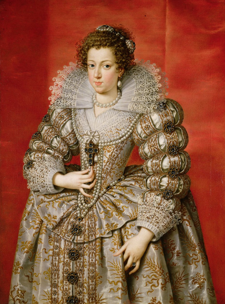 Anna van Oostenrijk (1601-66) door Frans II Pourbus