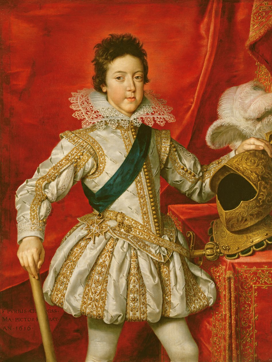 Lodewijk XIII (1601-43) door Frans II Pourbus