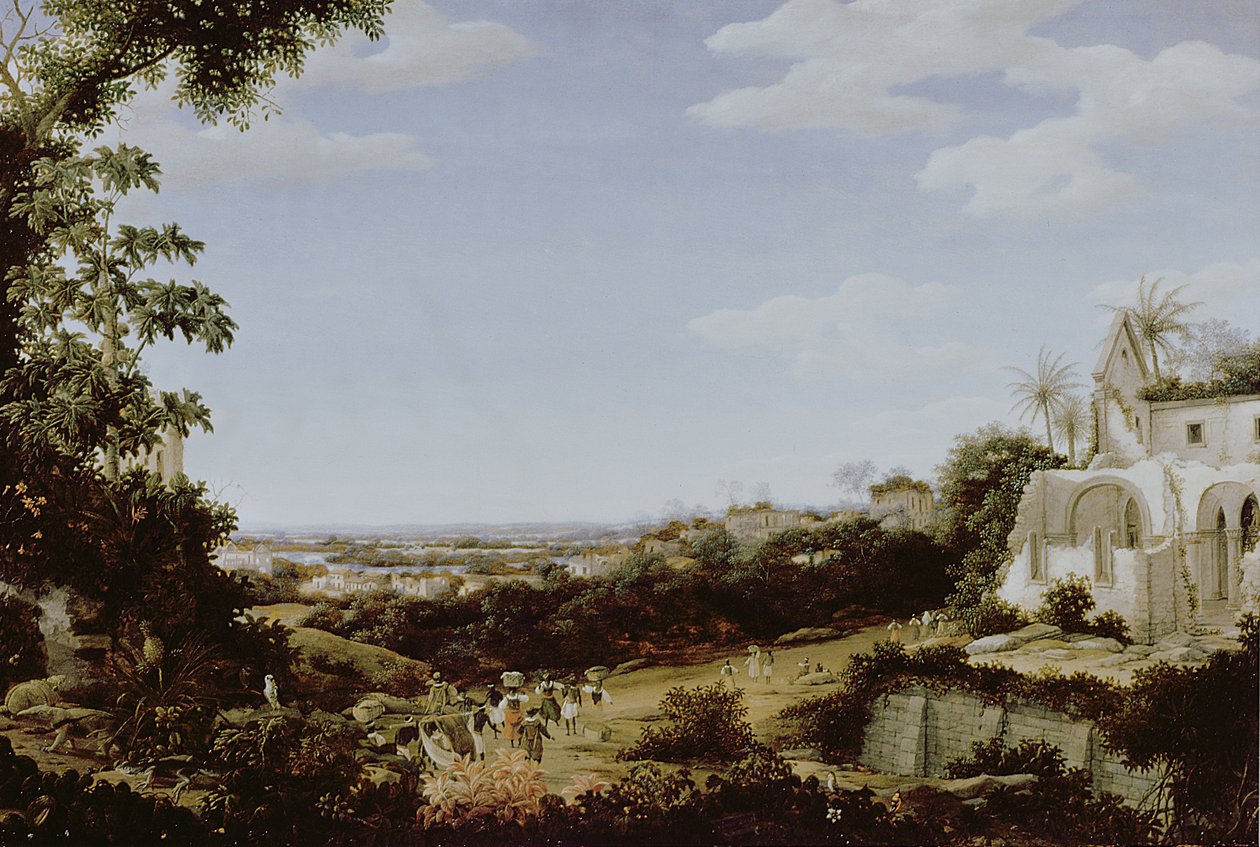 De ruïnes van Olinda door Frans Post