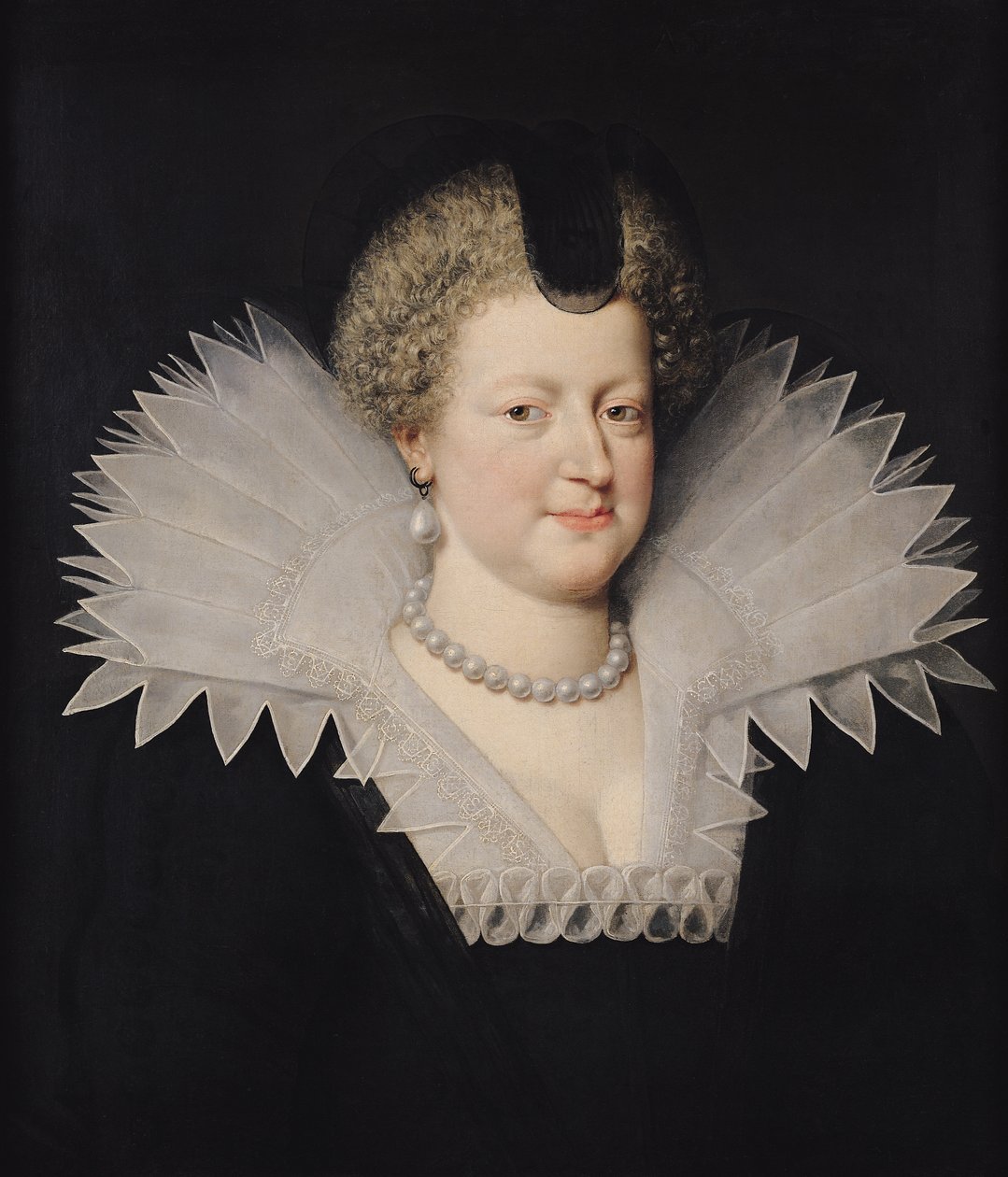 Marie de Medici (1573-1642) door Frans Pourbus the Younger