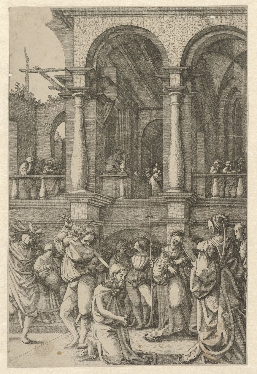 Onthoofding van Johannes de Doper door Frans Crabbe van Espleghem