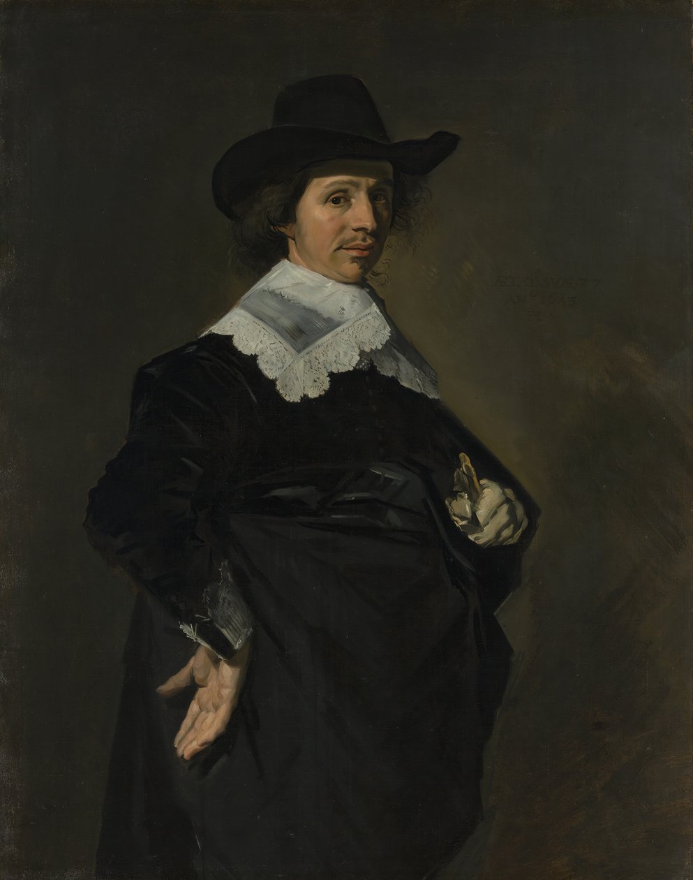 Paulus Verschuur 1606-1667, 1643 door Frans Hals