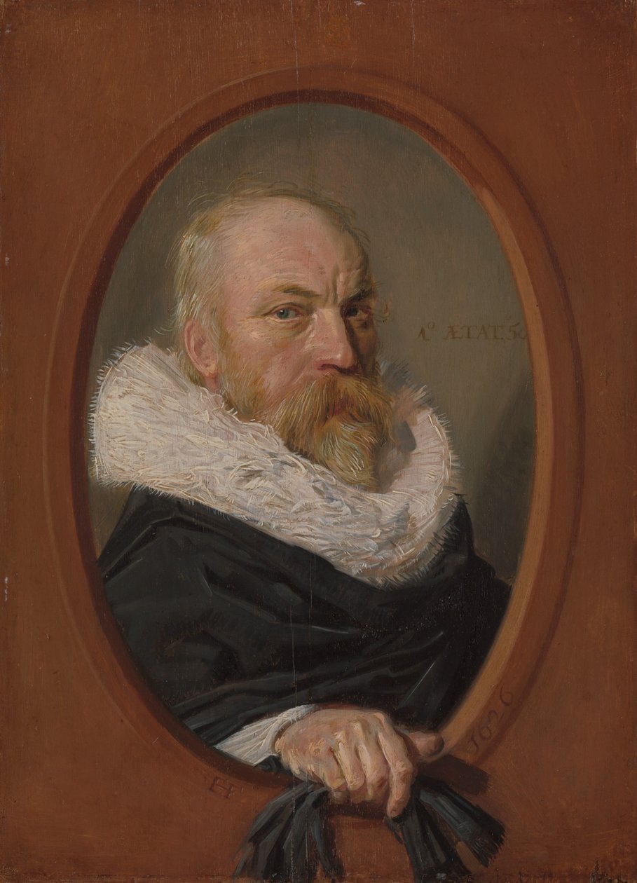 Petrus Scriverius 1576-1660, 1626 door Frans Hals