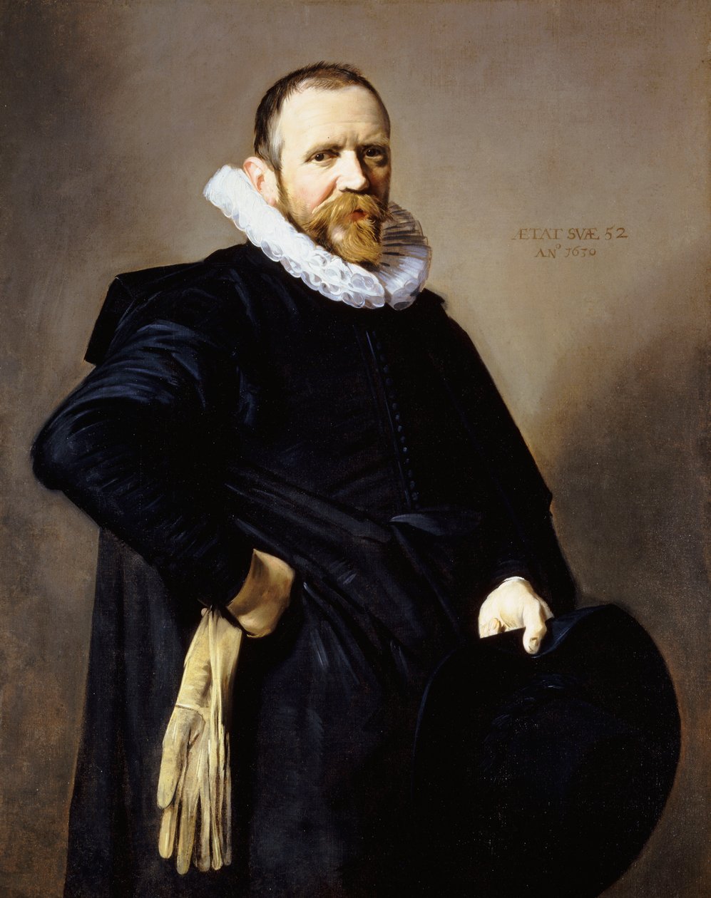 Portret van een Heer door Frans Hals