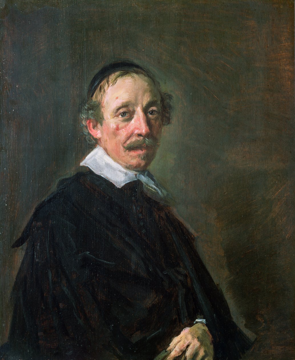 Portret van een prediker, c.1658-60 door Frans Hals
