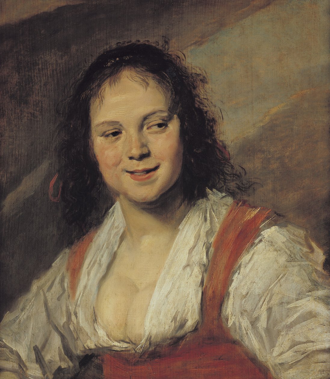 De zigeunervrouw, ca. 1628-30 door Frans Hals