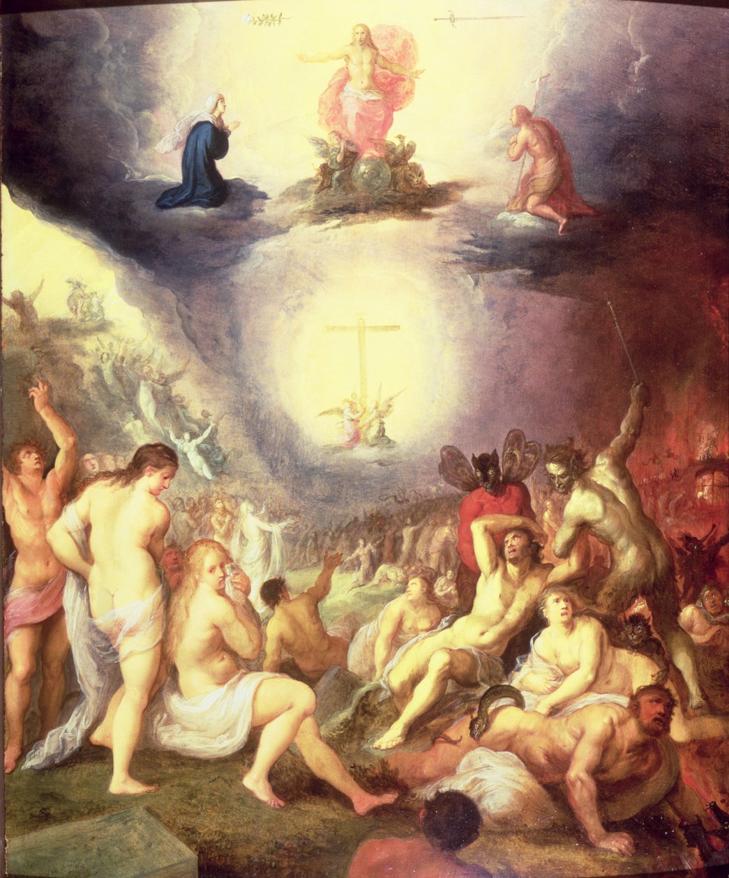 Het Laatste Oordeel door Frans II Francken the Younger