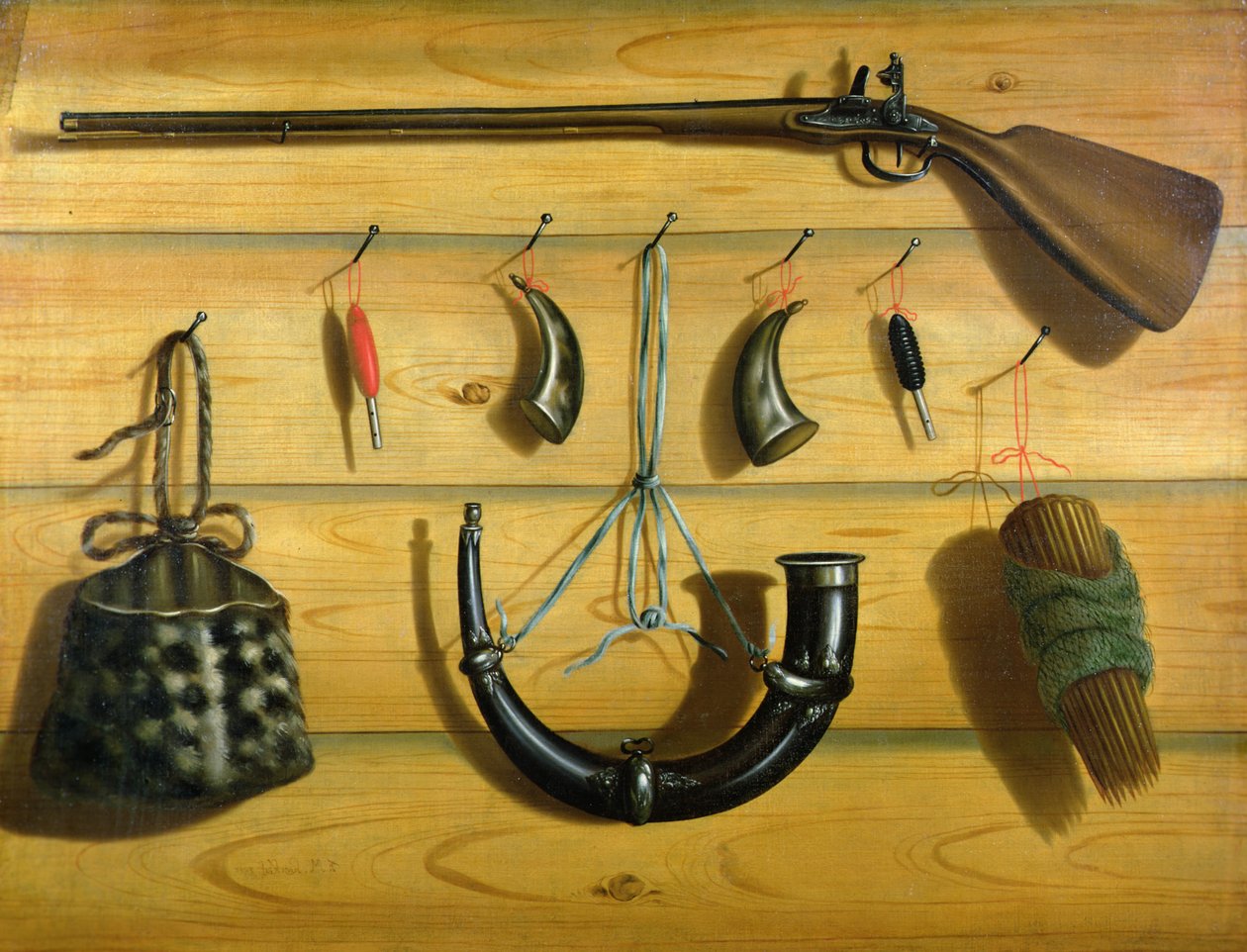 Jachtuitrusting door Frans Kerckhoff