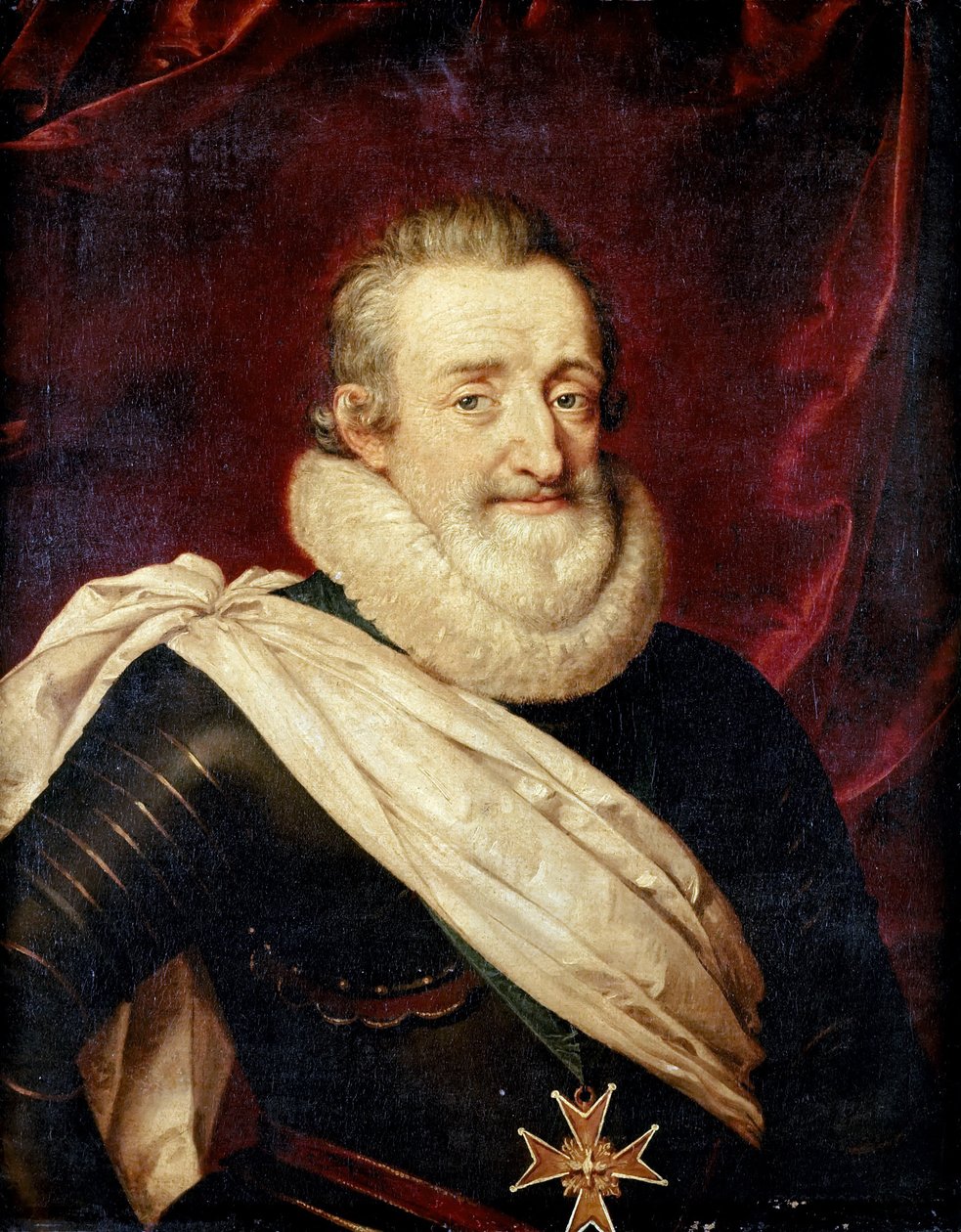 Koning Hendrik IV van Frankrijk door Frans Pourbus the Younger