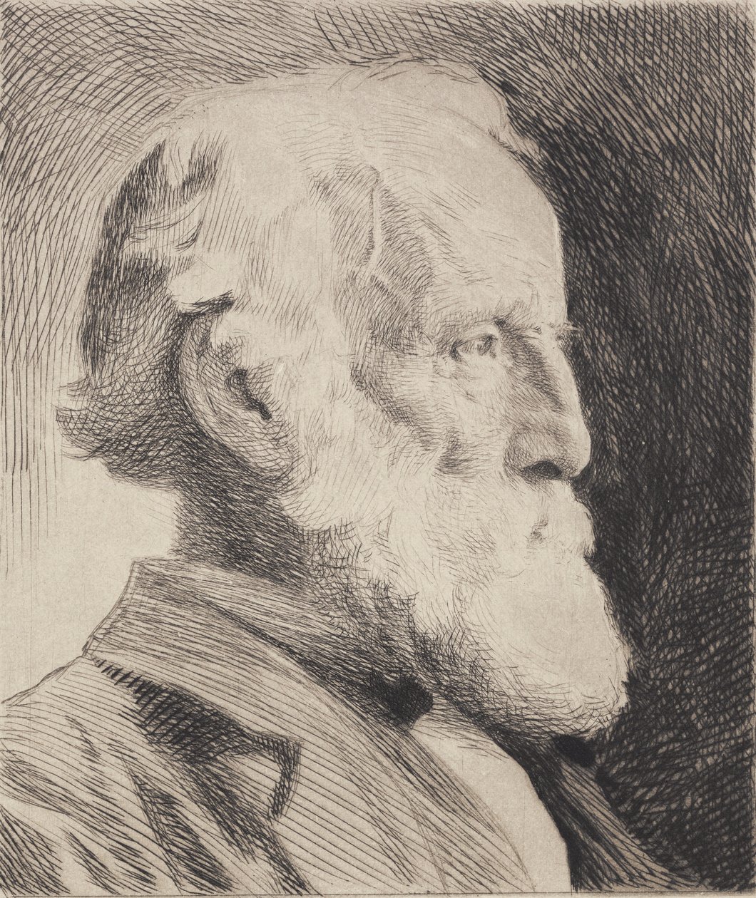 Portret van Johan Daniel Herholdt door Frans Schwartz