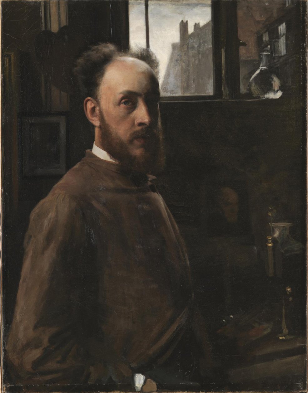Zelfportret door Frans Schwartz