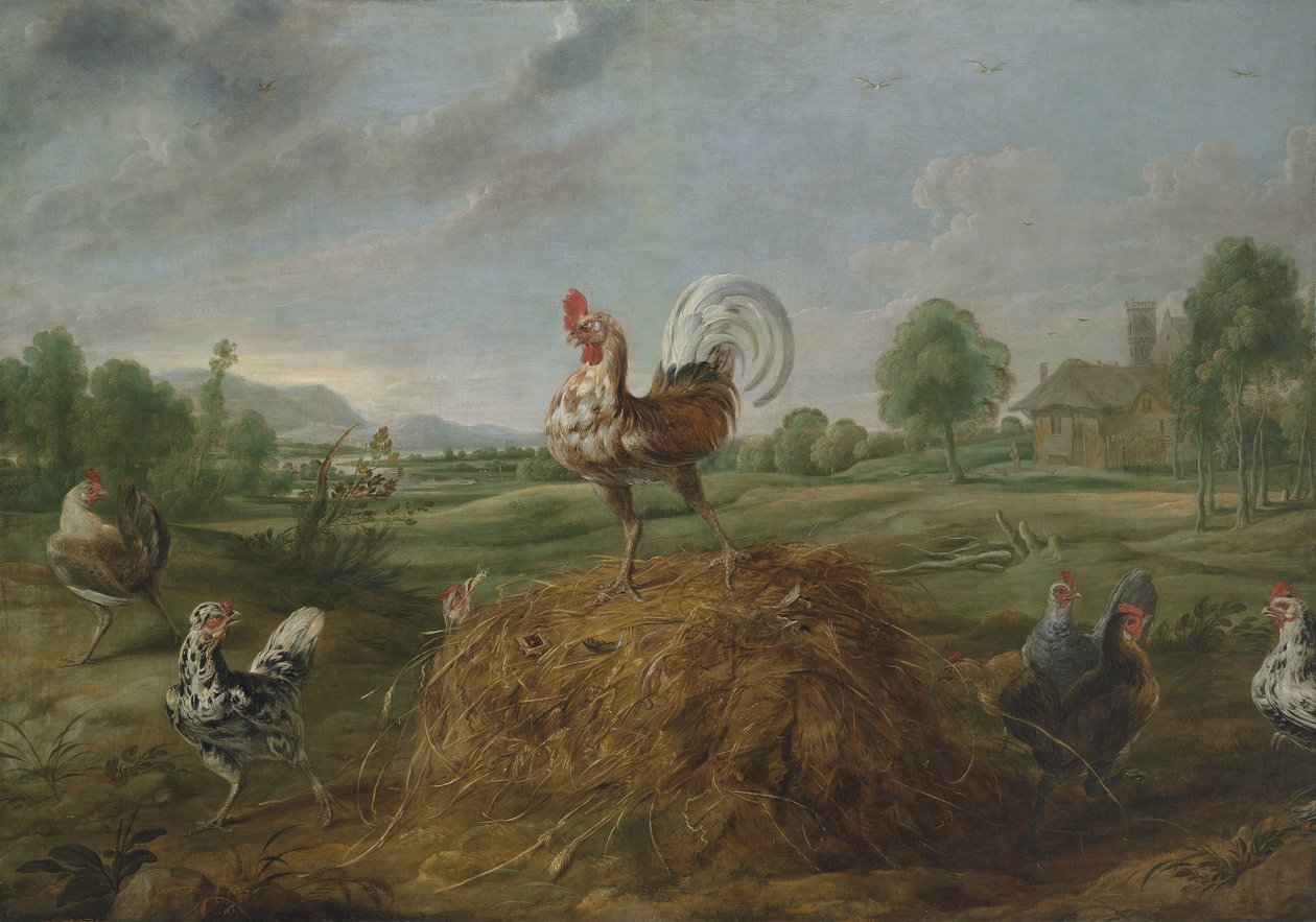 De Haan en De Parel door Frans Snyders or Snijders