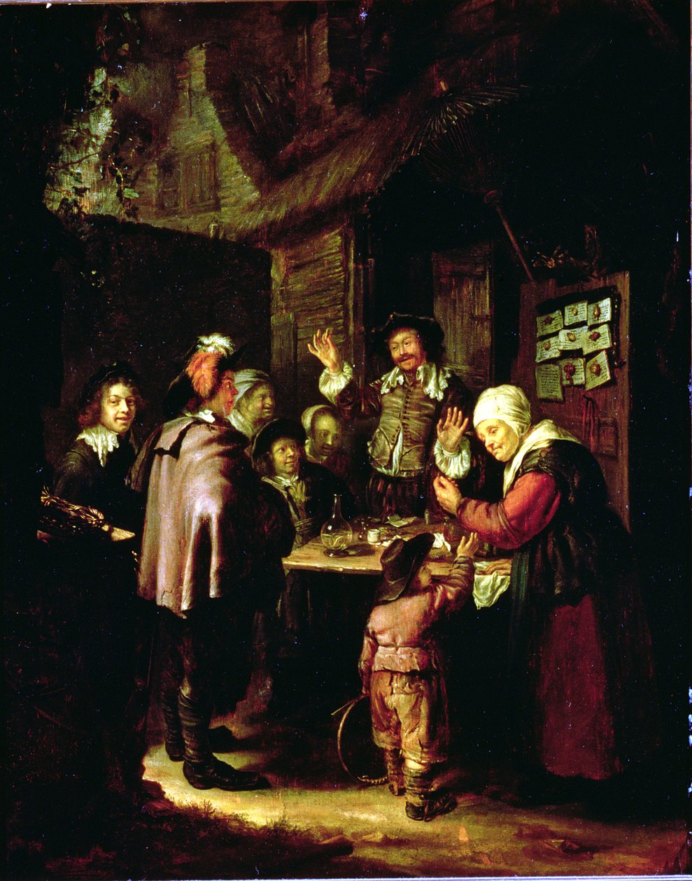 De Charlatan door Frans van Mieris