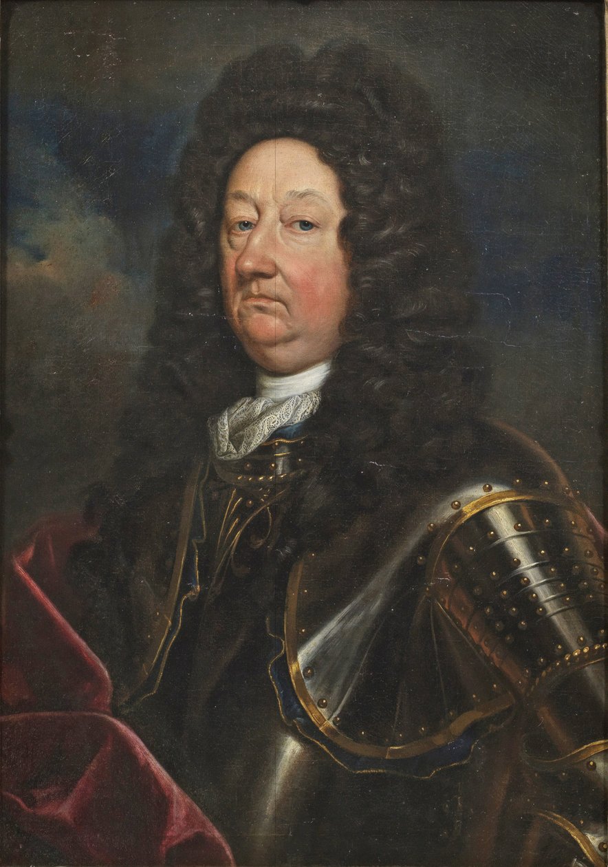 Portret van hertog von Perponcher-Sedlnitzky door Frans van Stampart